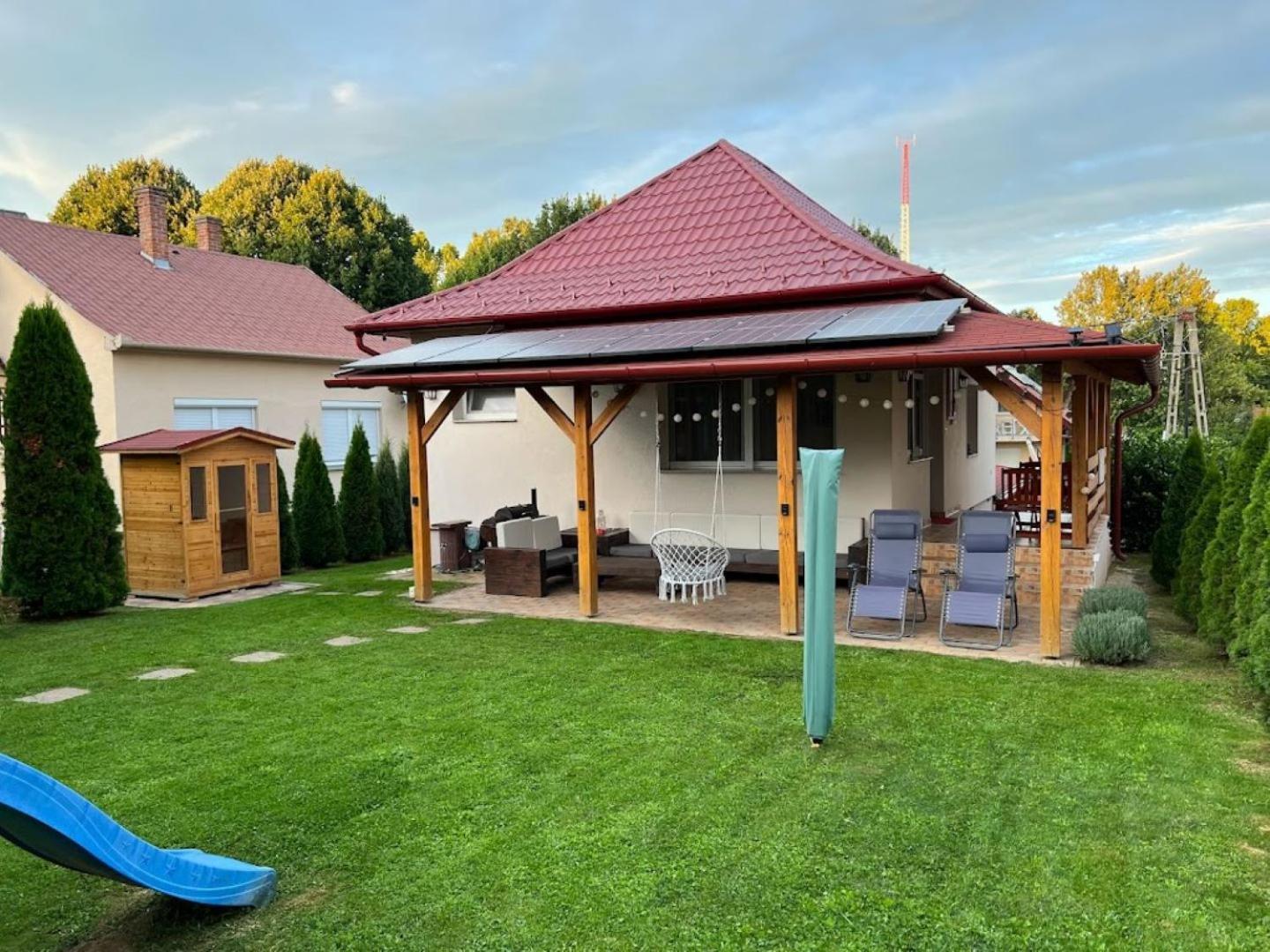 Villa Keknefelejcs Vendeghaz Zalakaros Exterior foto